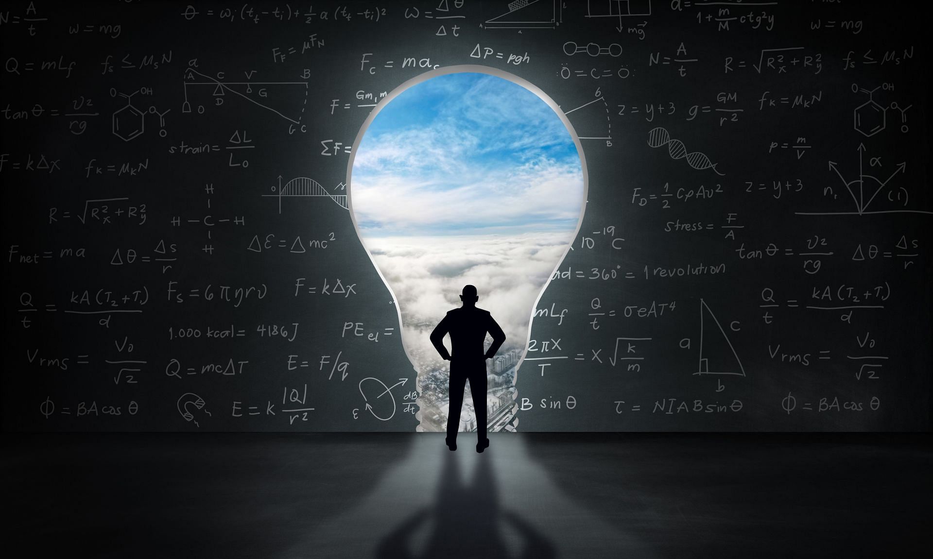 Thought experiments engage our imagination. (Image via Vecteezy/ peach_vecteezy)